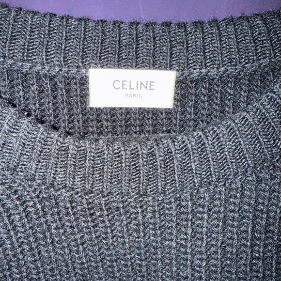CELINE OVERSIZED SWEATER IN RIBBED WOOL
1350$ - Picture 7 of 8